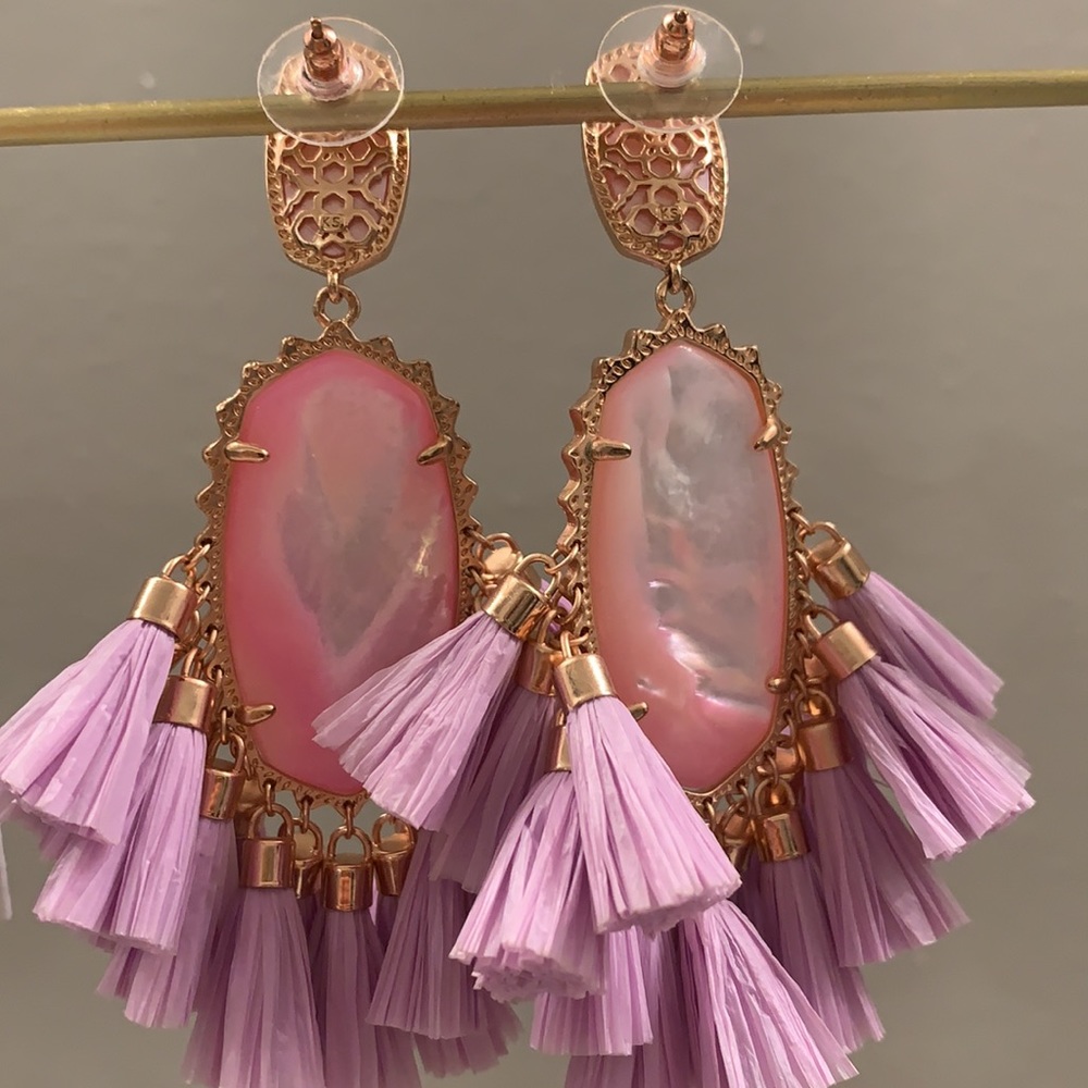 Kendra Scott Lilac And Rafa Earrings View 4
